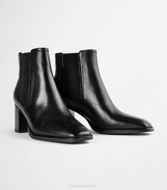 Stiefeletten| de Tony Bianco Frauen Wette-Stiefeletten schwarze Komo 4624556